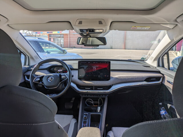 Interieur taxi cote radieuse