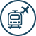 Pictogramme Transport Gares et aéroportS